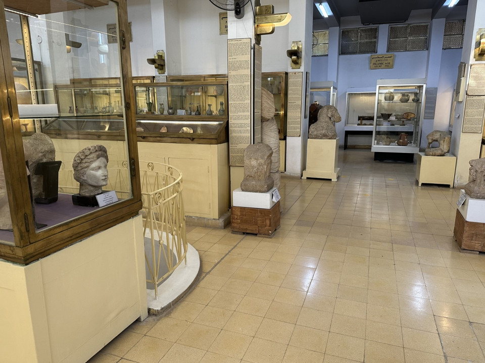 Museo Arqueológico de Jordania, Sala Interior, (Ciudadela de Amman), @Antón Alonso