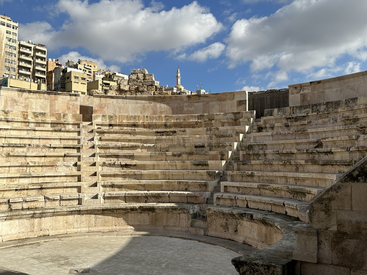 Teatro romano Odeu00f3n, en Ammu00e1n @ Antu00f3n Alonso S.