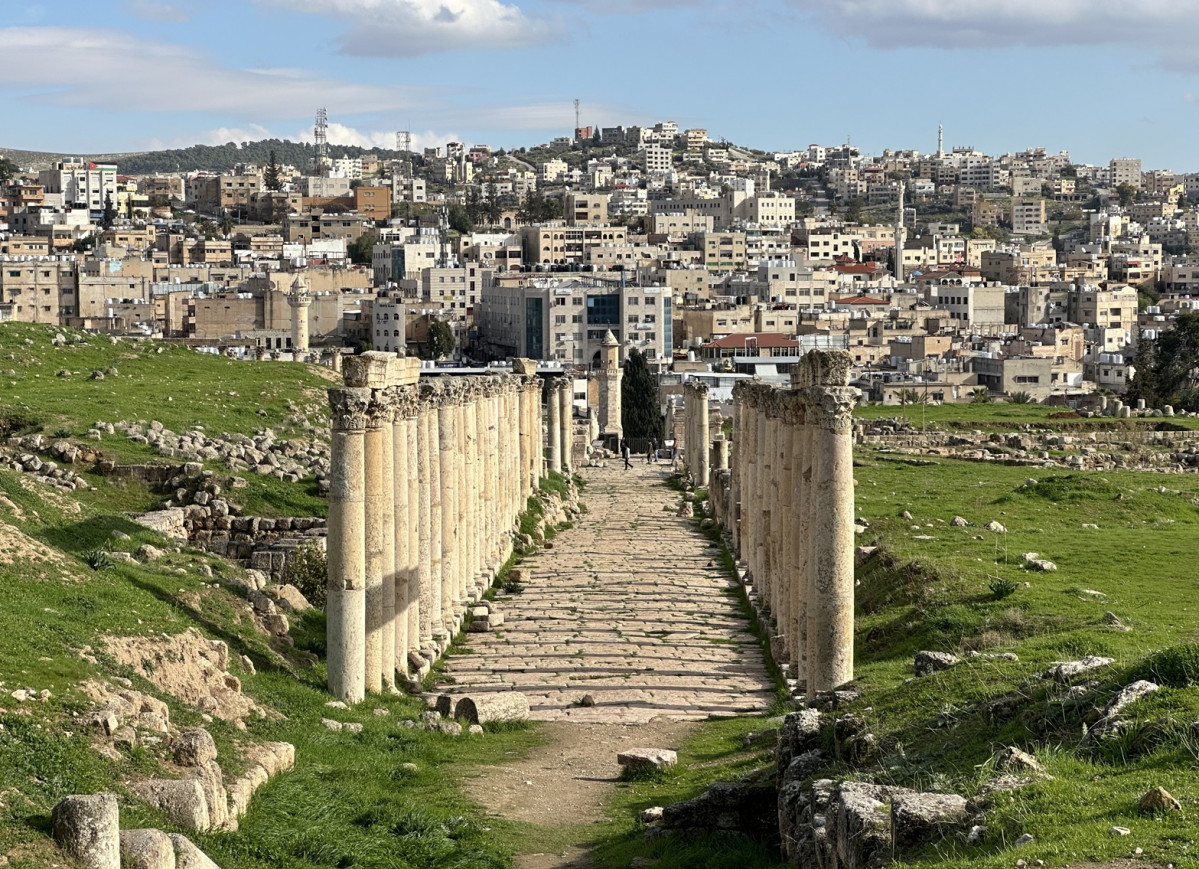 Jerash, El magnu00edfico Cardo Maximus @Antu00f3n Alonso