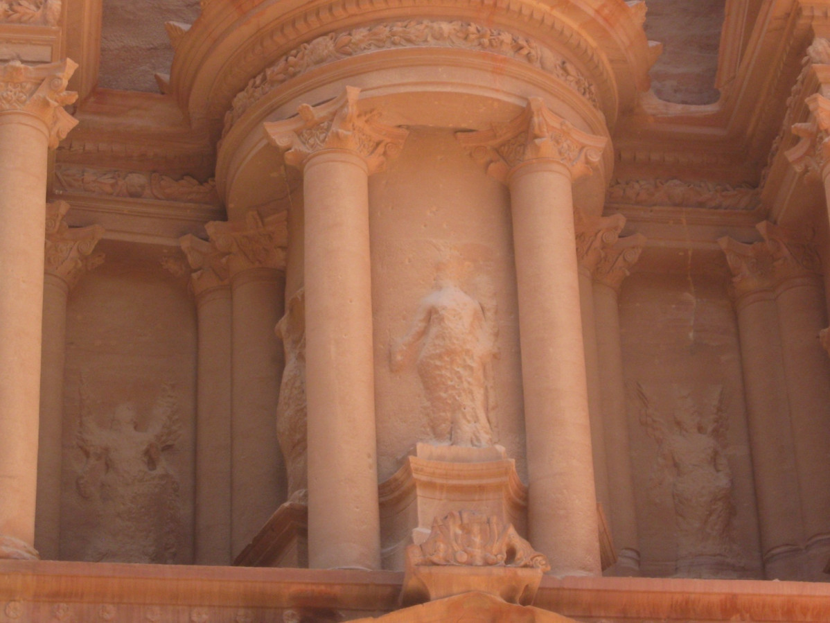 Petra, detalle de Isis,