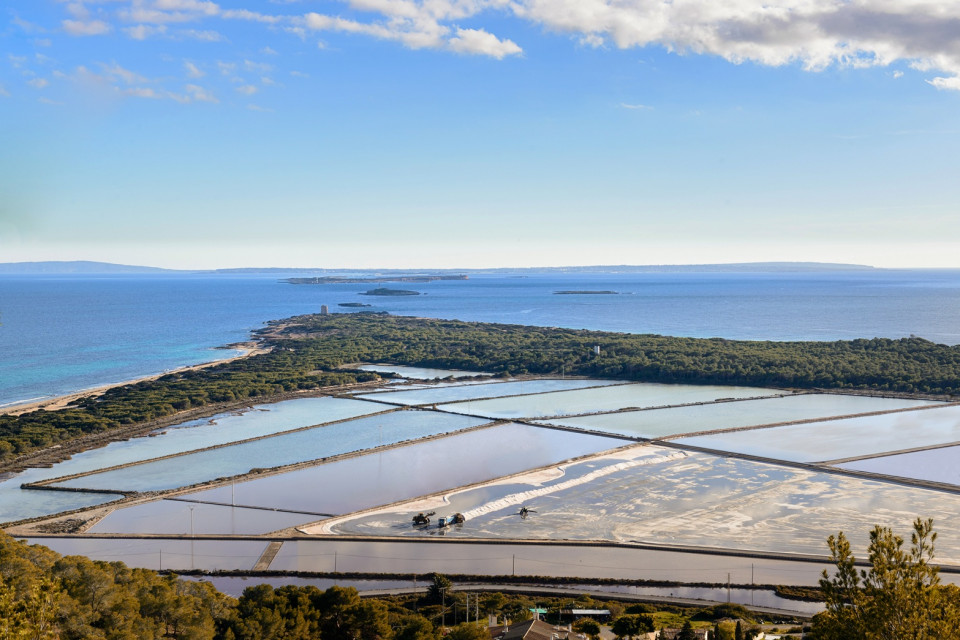 Salinera estanques, Ibiza, San Josep