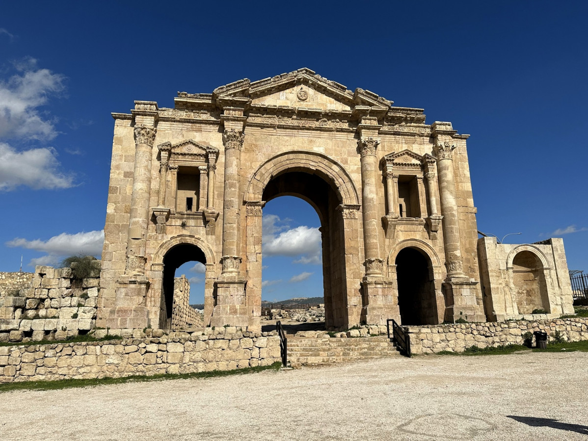 Jerash o Gerasa, Arco de Adriano, @Antu00f3n Alonso