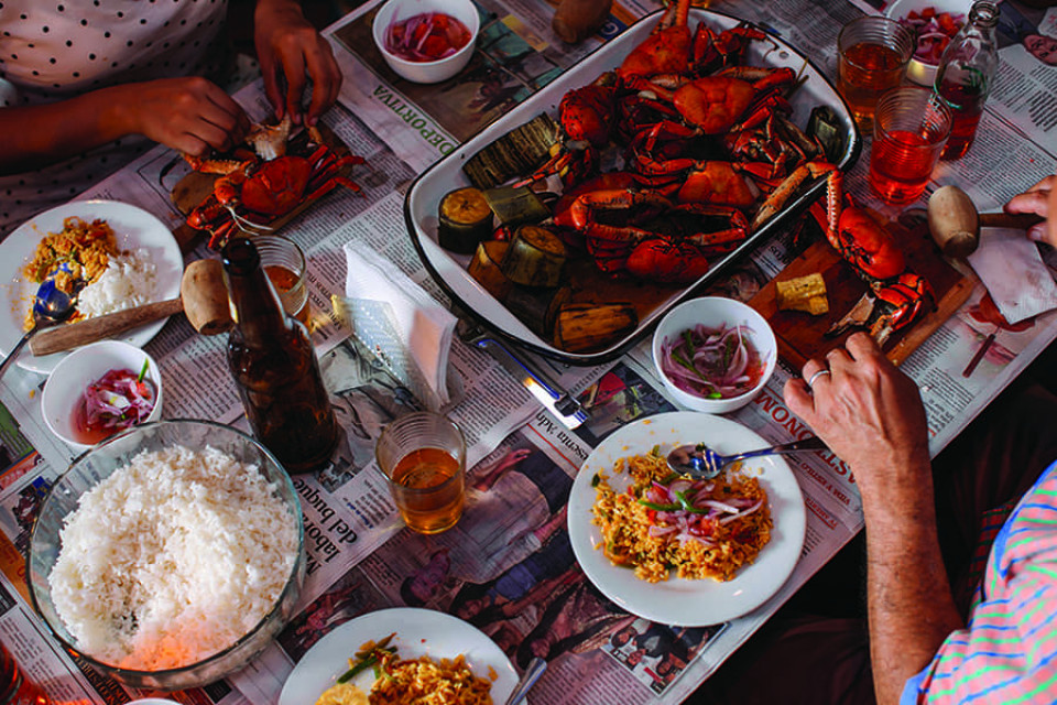 Cangrejada, gastronomía de Guayas, Ecuador