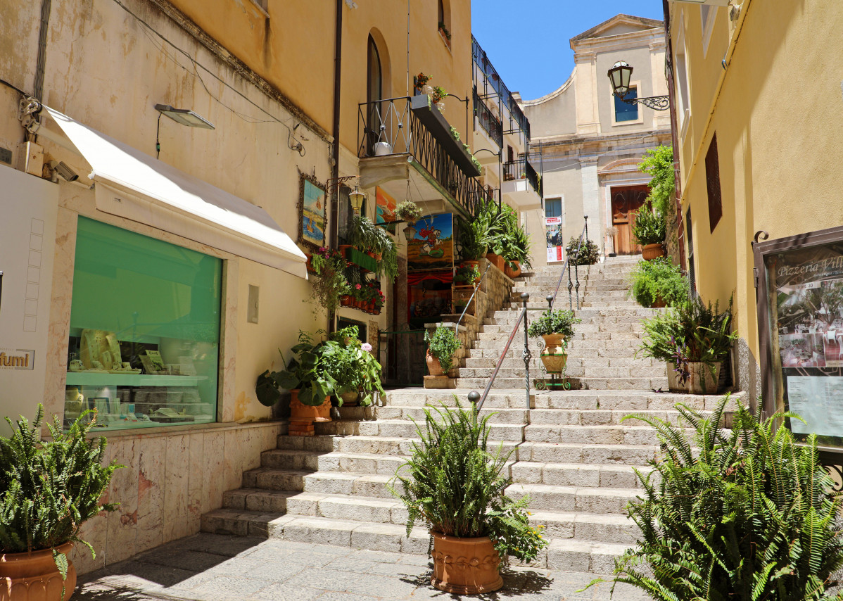 ESCALERAS DE TAORMINA