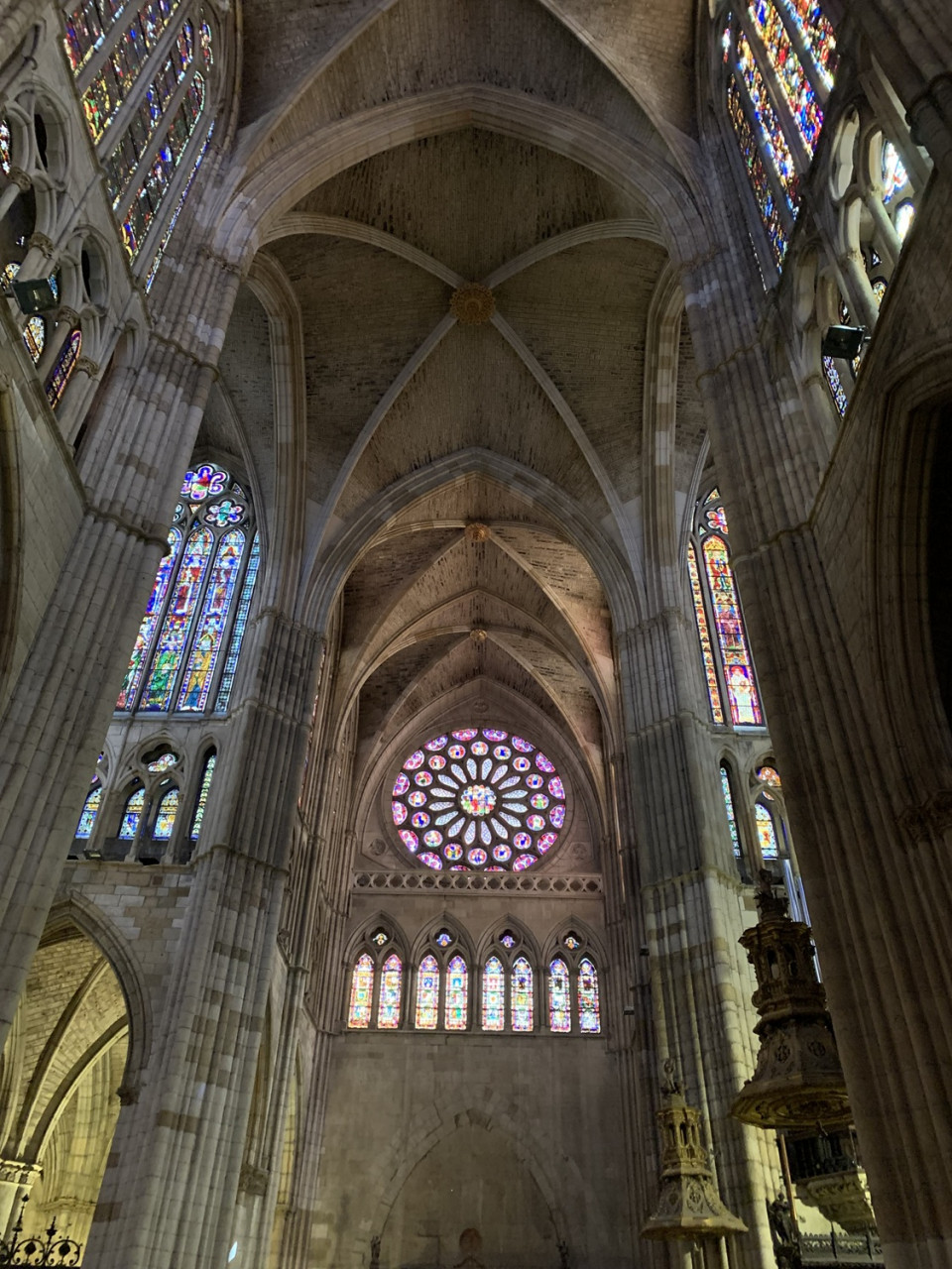 León, Rosetón de La Catedral @Antón Alonso