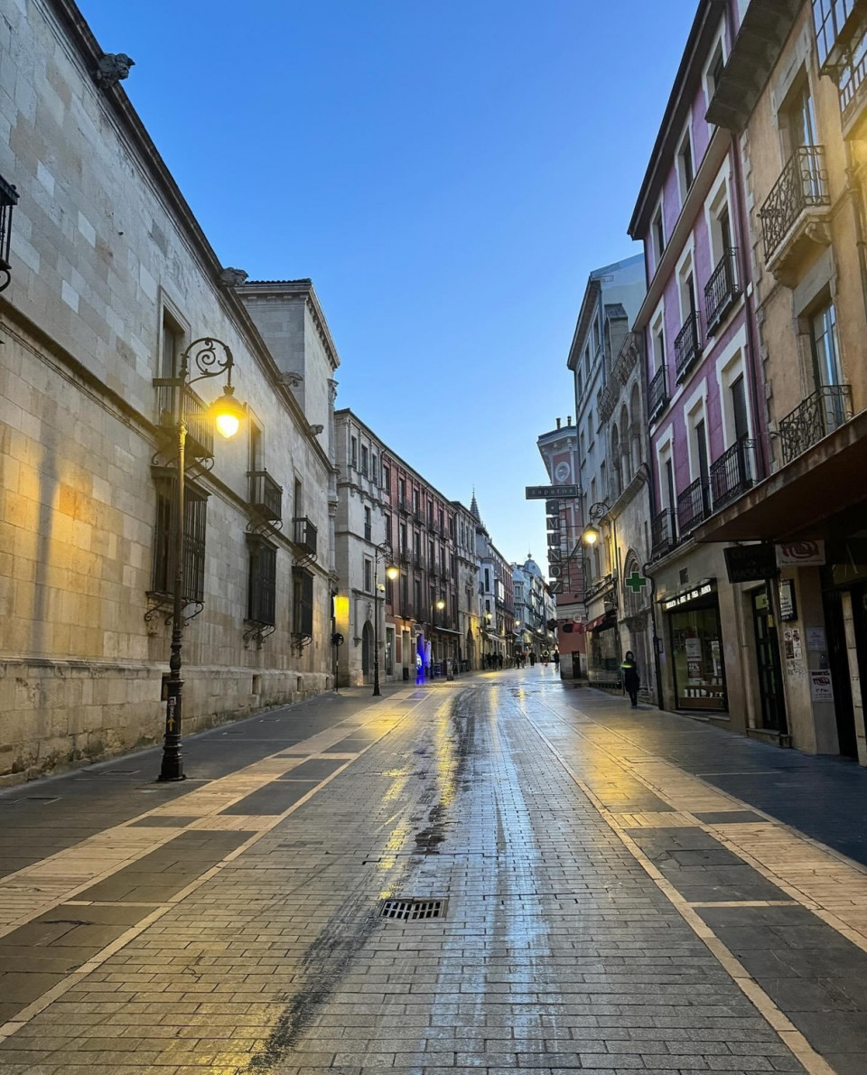 Calle Ancha, León, @M. F. González Sobrado