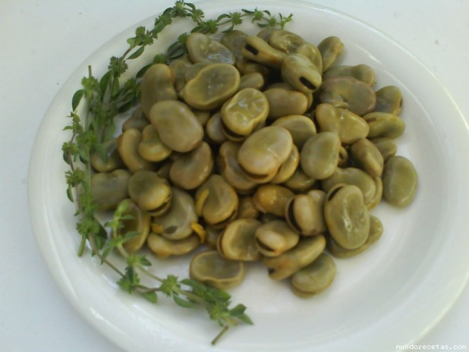Guiso de habas, Huelva