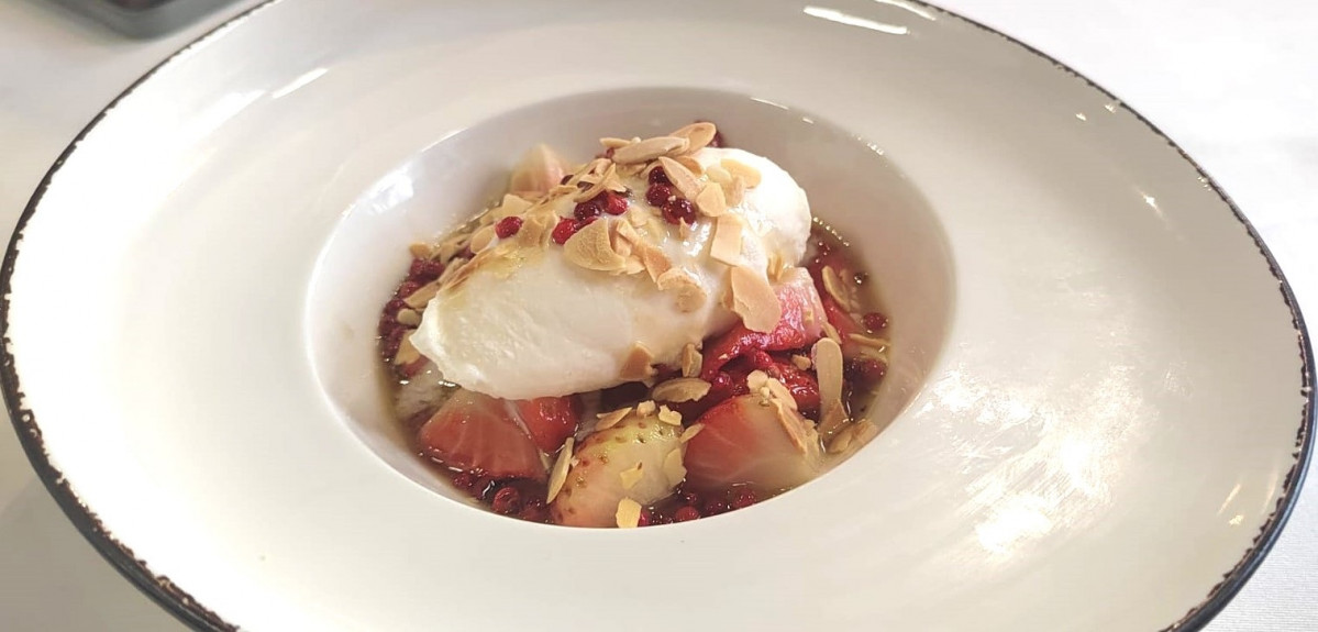 Fresas con pimienta roja