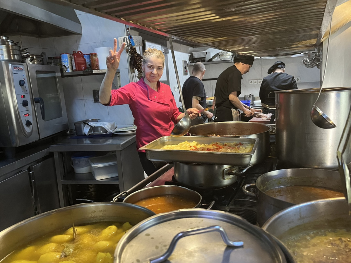 Raquel, cocinera de Casa Parrondo