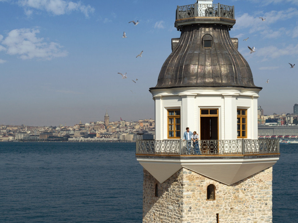 İstanbul Torre de la Doncella, una parada en la mitad del Bósforo
