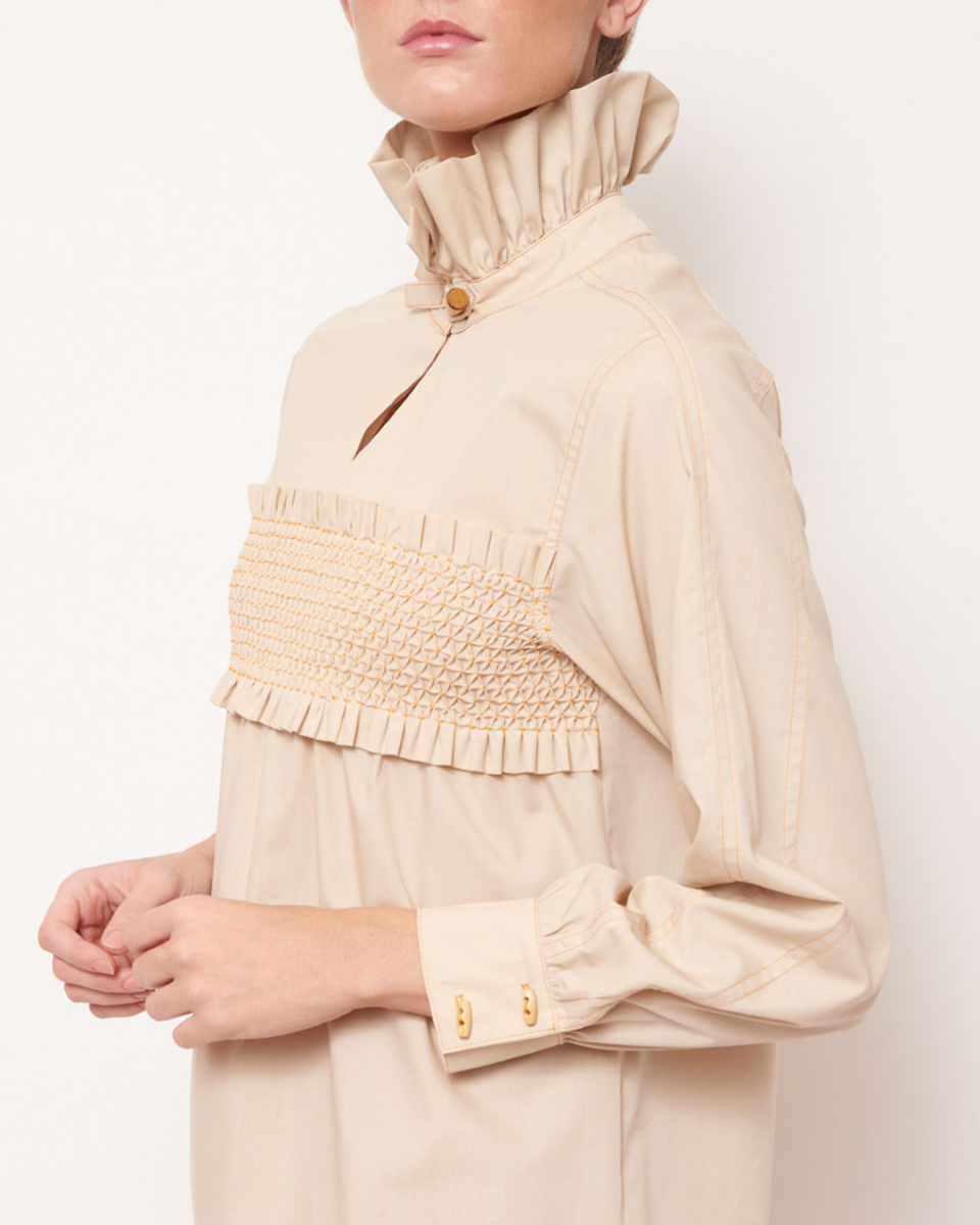 Blusa con cuello