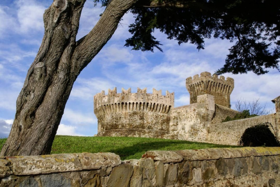 Castillo de Populonia  Toscana