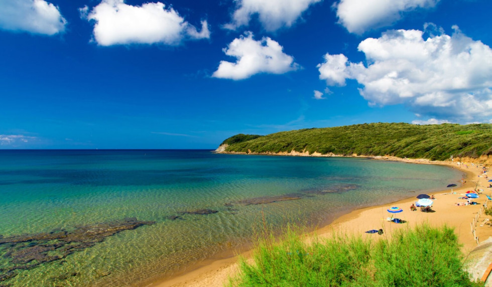 Costa de los Etruscos ( Toscana), Italia