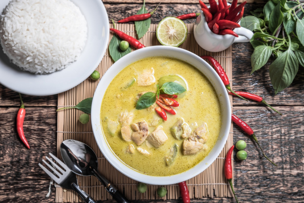 Gastronomía thai y sus currys