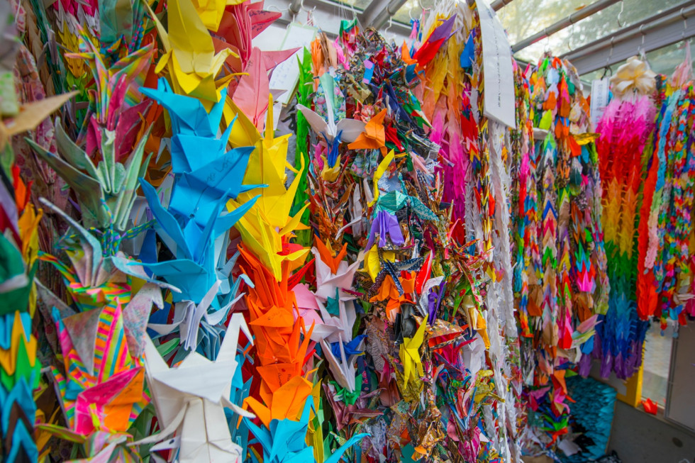 Mil Grullas,  Origami