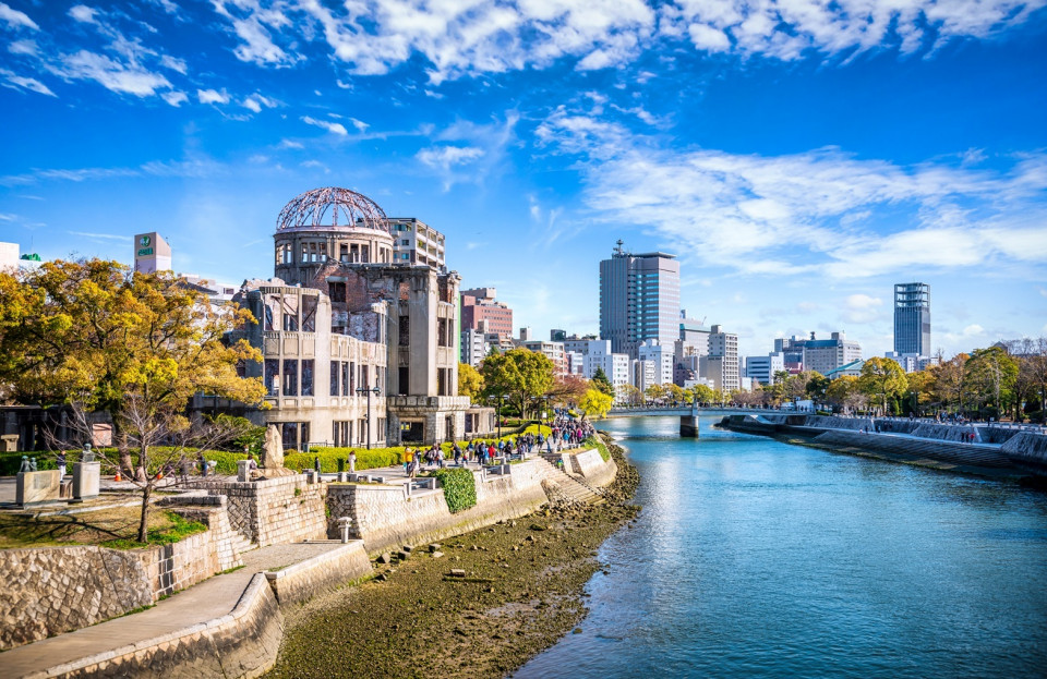 Cúpula Genbaku o Cúpula de la Bomba Atómica ©JNTO