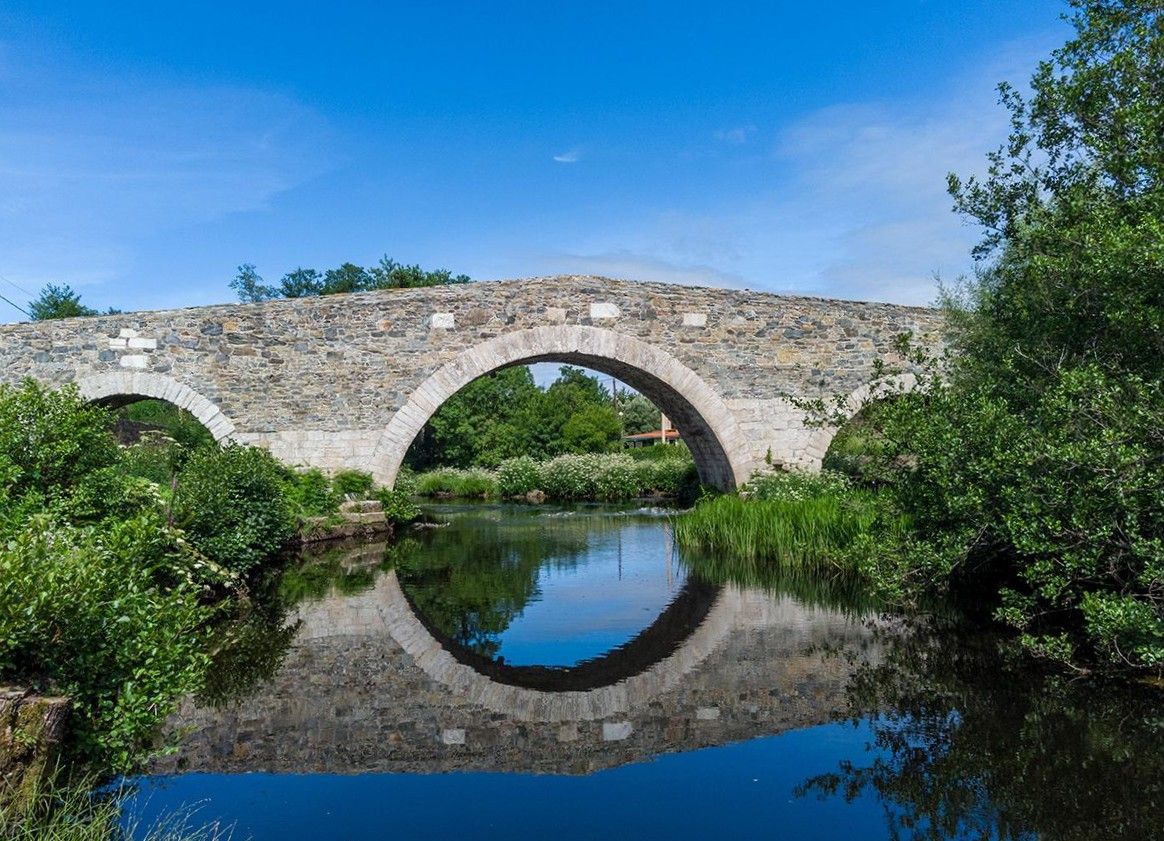 Melide Puente Furelos, Camio de Santiago 