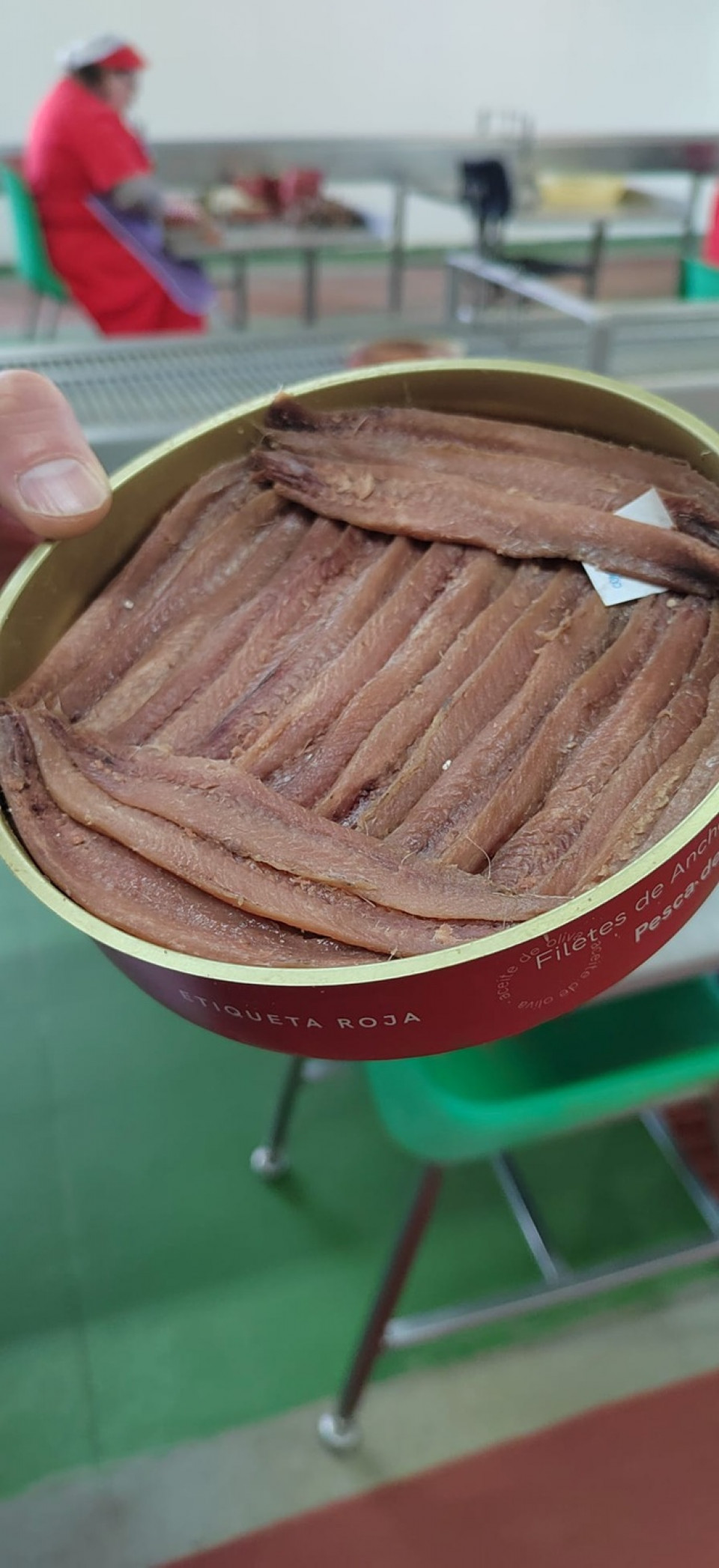 Anchoas de Laredo, Rezumar