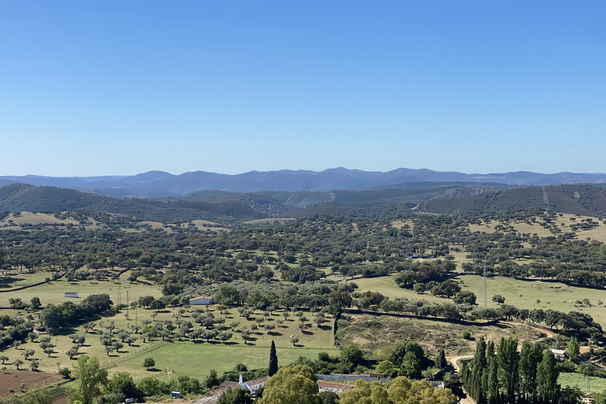 Aracena, vista desde el Castillo, 2023