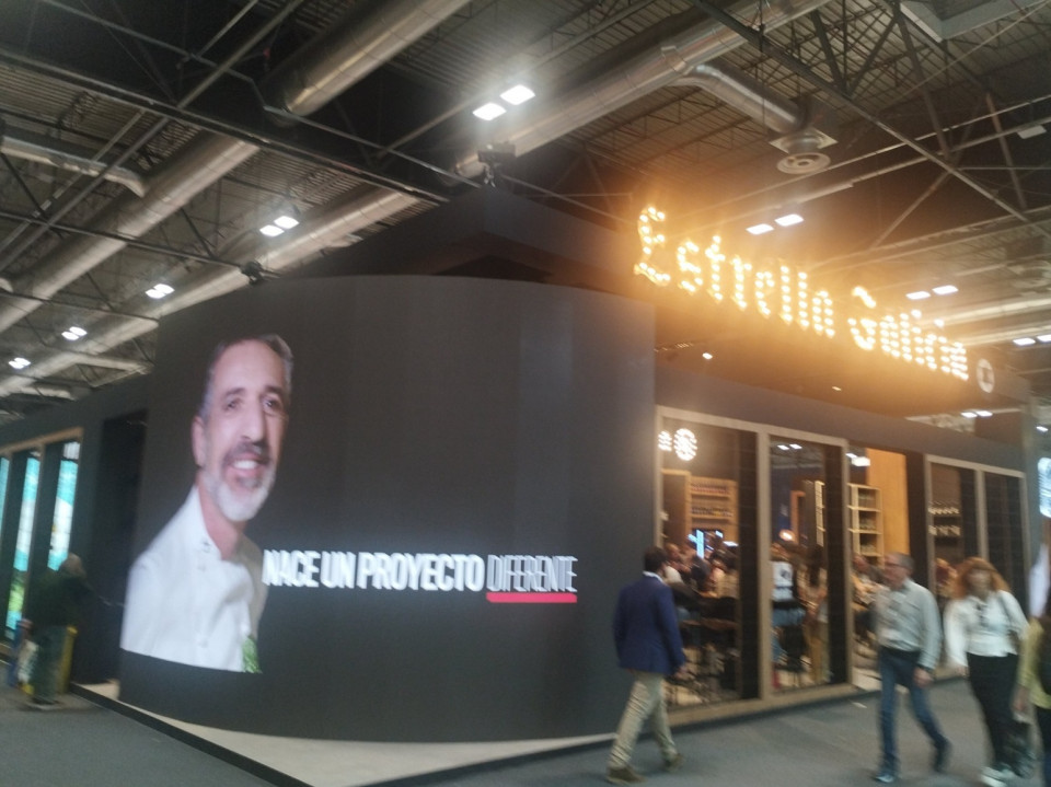 Stand de Estrella Galicia.