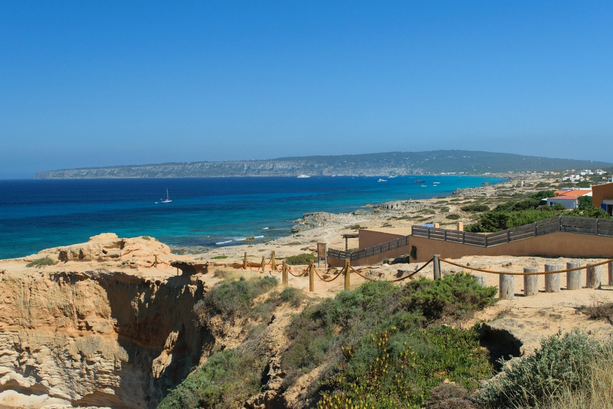 Cala en Baster, Formentera
