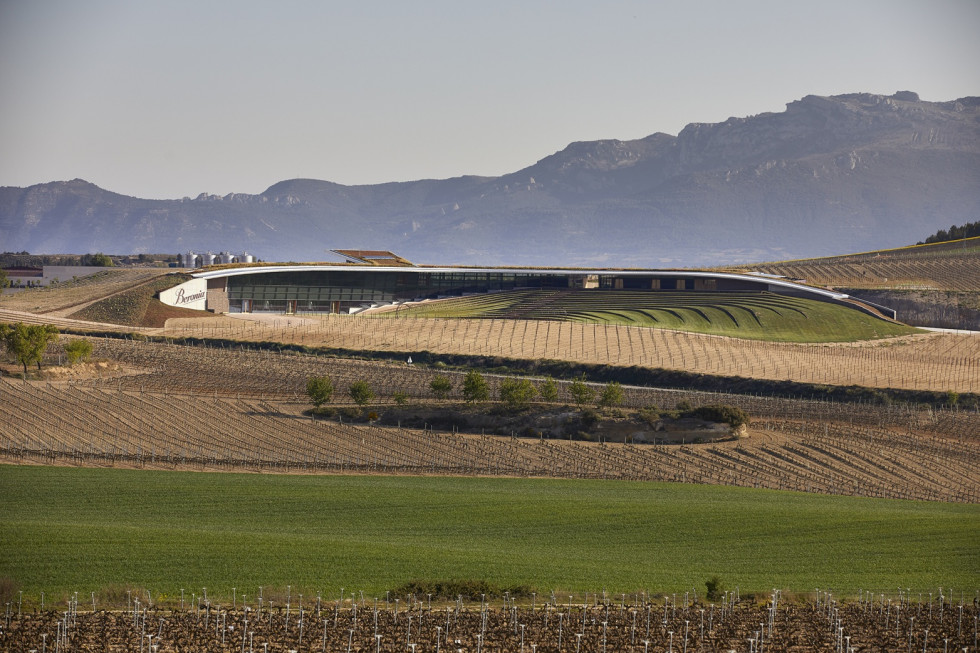Vista bodega de Beronia