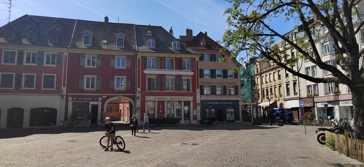Casas del centro de Mulhouse