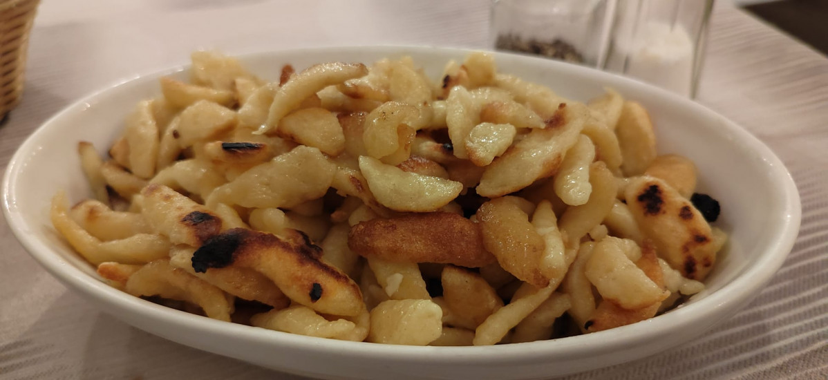 Spaetzel, la pasta tu00edpica alsaciana  Auberge des Franciscains de Mulhouse