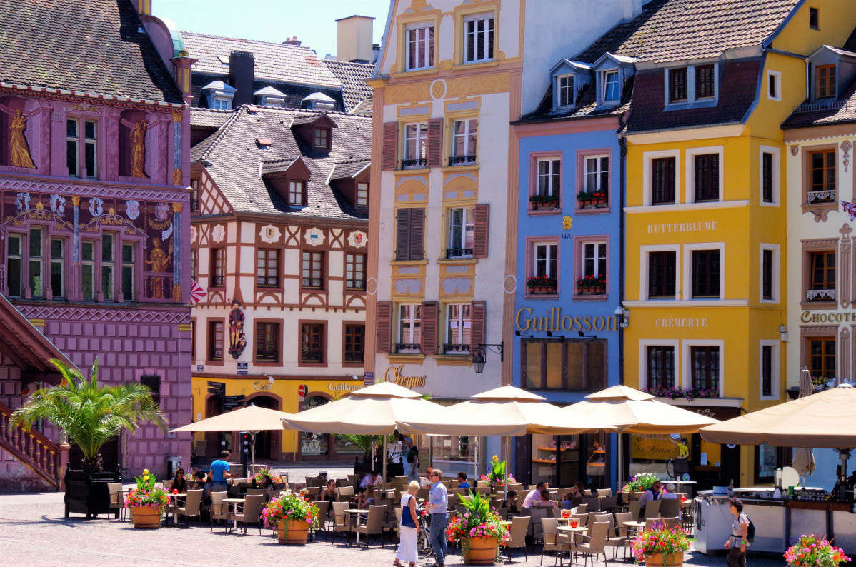 Plaza de la Reuniu00f3nu00a9OTC Mulhouse et sa region.B.Wirth