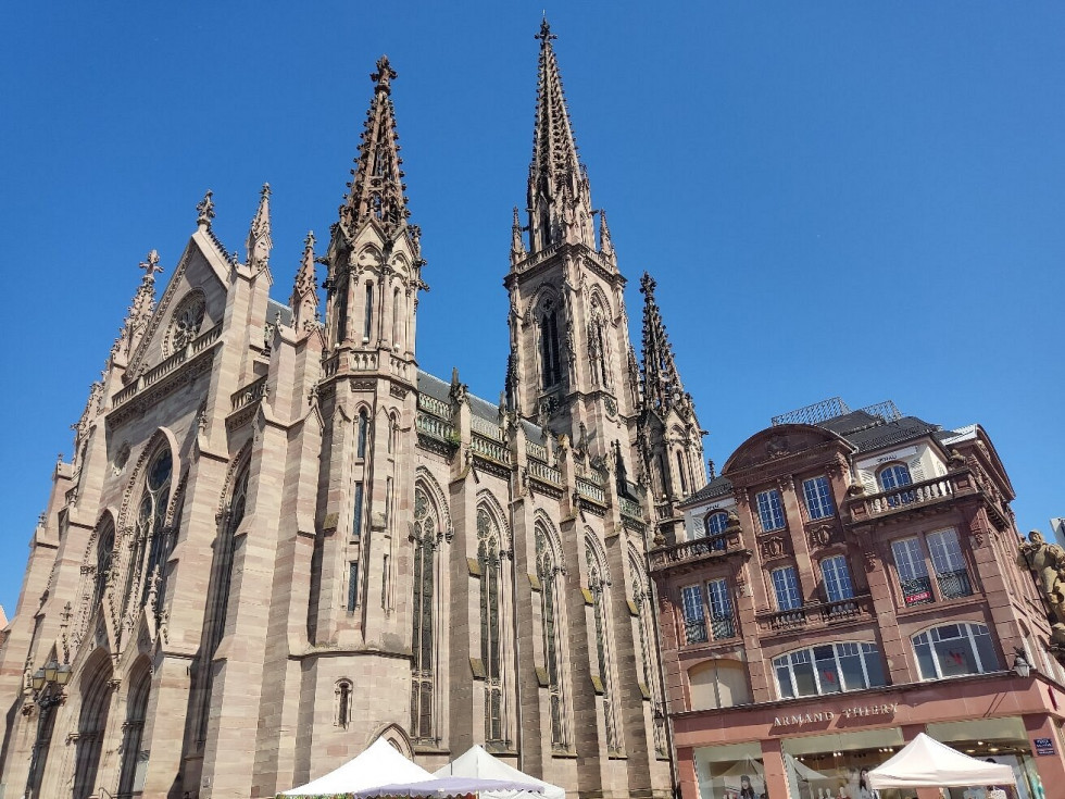 Moulhause, le temple saint etienne