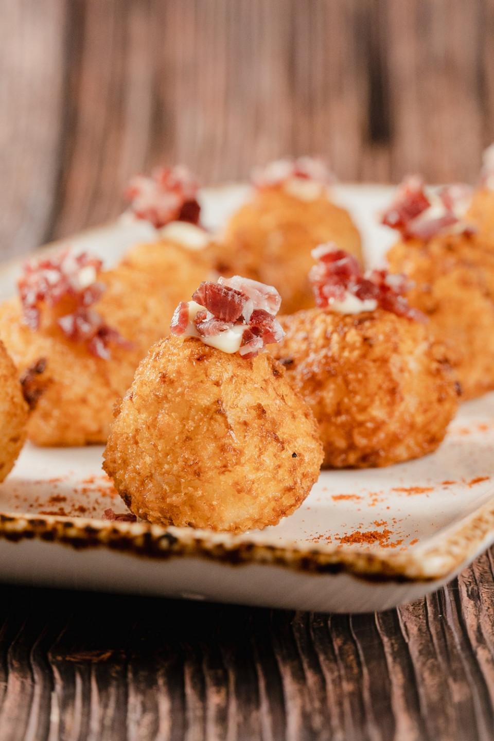 Croquetas de jamón ibérico
