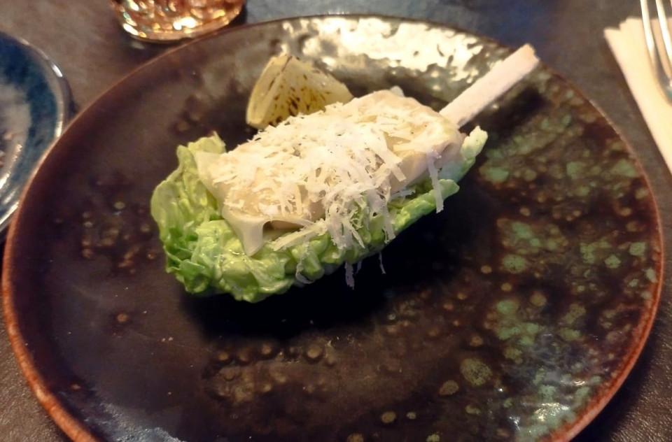 Ensalada César versión papúa
