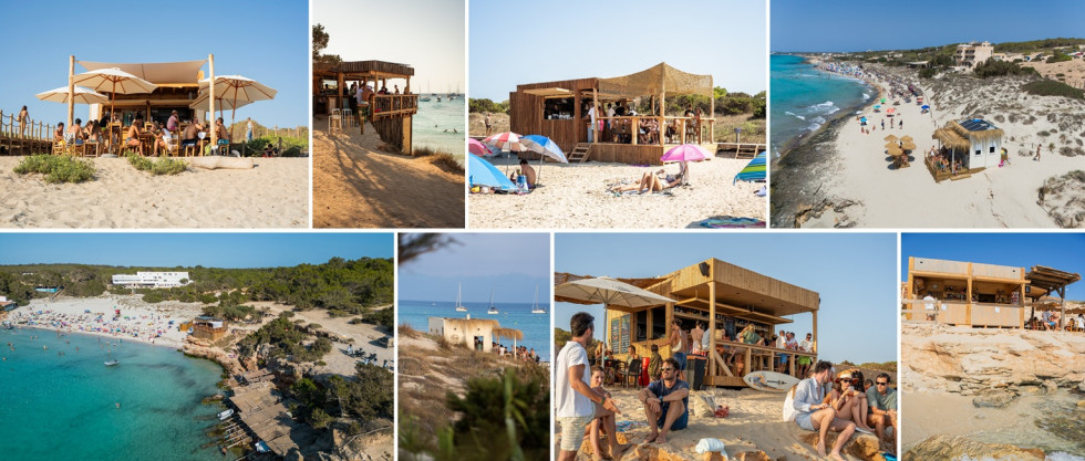 Formentera, 8 Chiringguitos