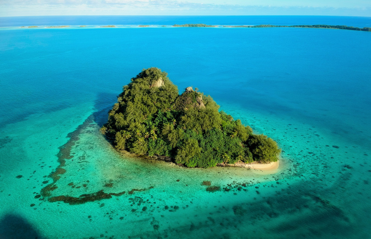 Isla Tubuai, en la Polinesia francesa