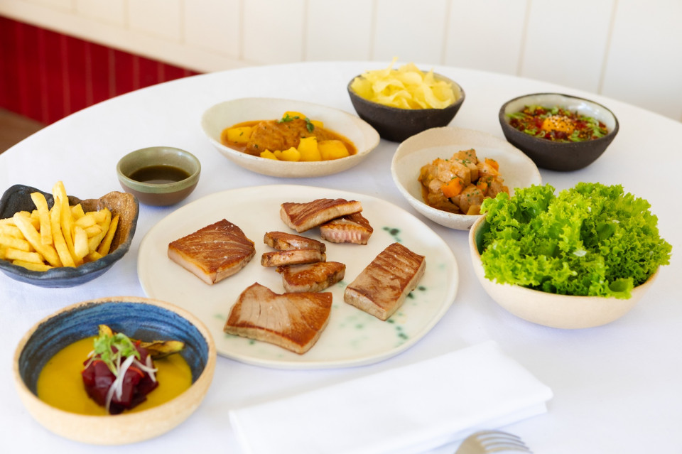 Platos de atún en el Arte del Atún