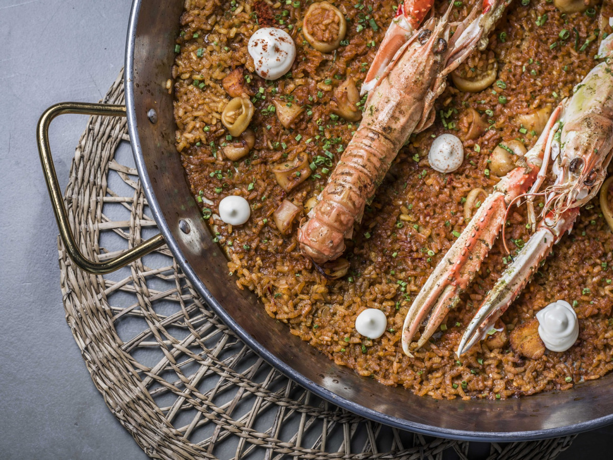 Vincci Soho arroz paella cigalas