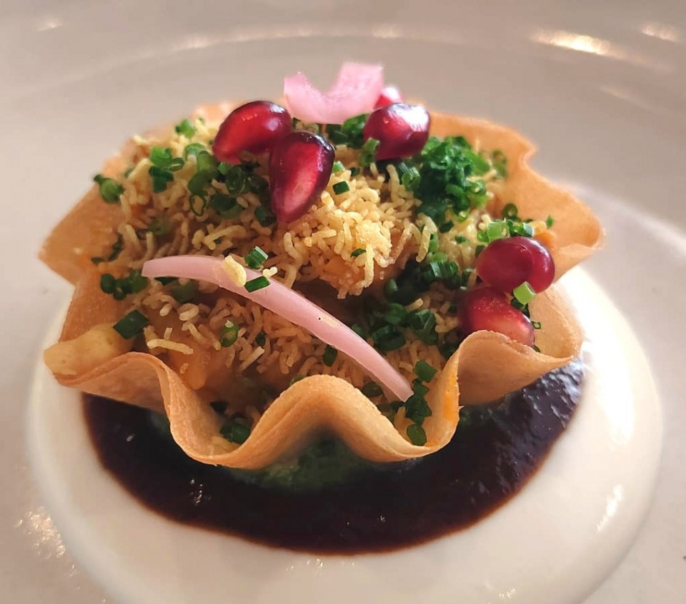 Samosa Ragda Benares