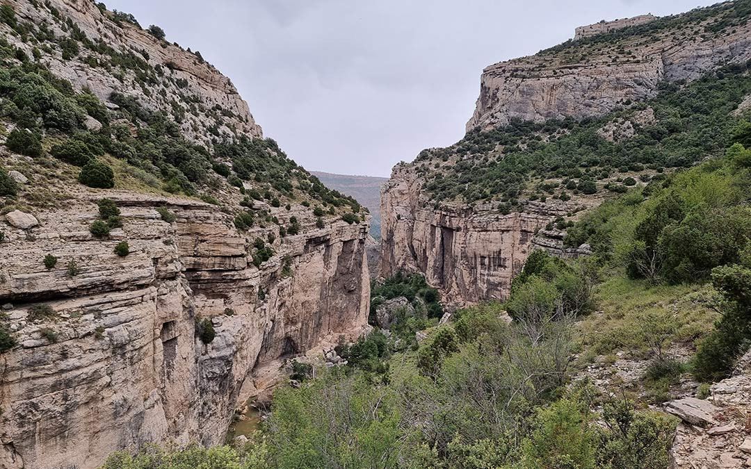 Estrechos aldehuela inicio ruta fluvial aliaga plan c