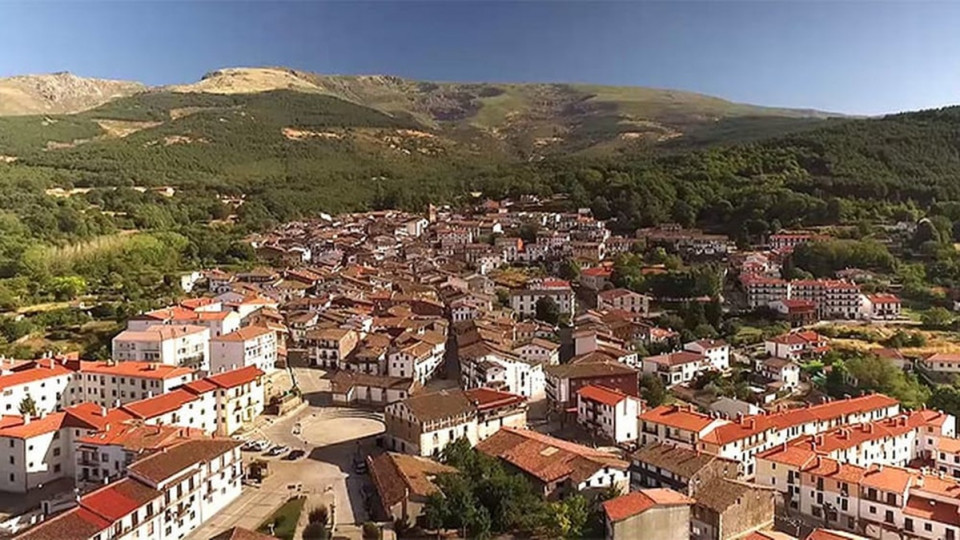 Candelario. Vista aérea