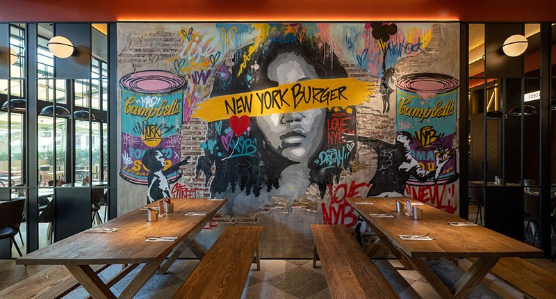 Detallle grafiti Tato Repetto, NYB Parquesur