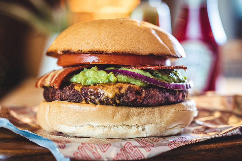Veggie burger, New York Green, NYB