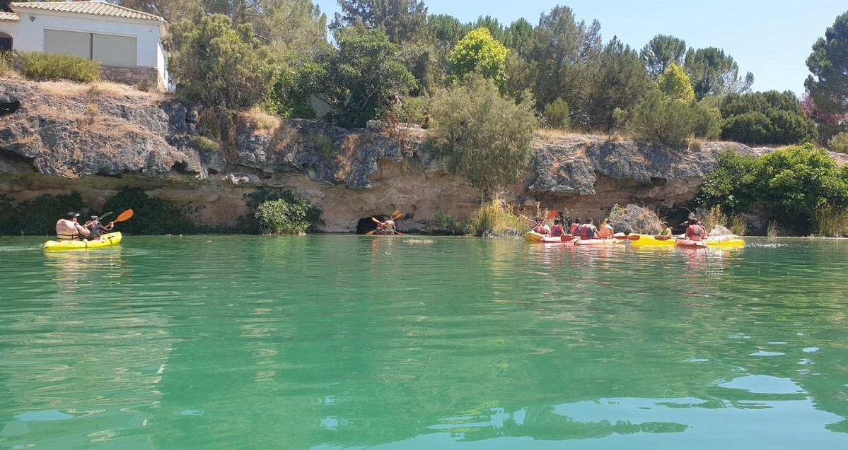 Kayak Chorro de las Minas (Lagunas de Ruidera)