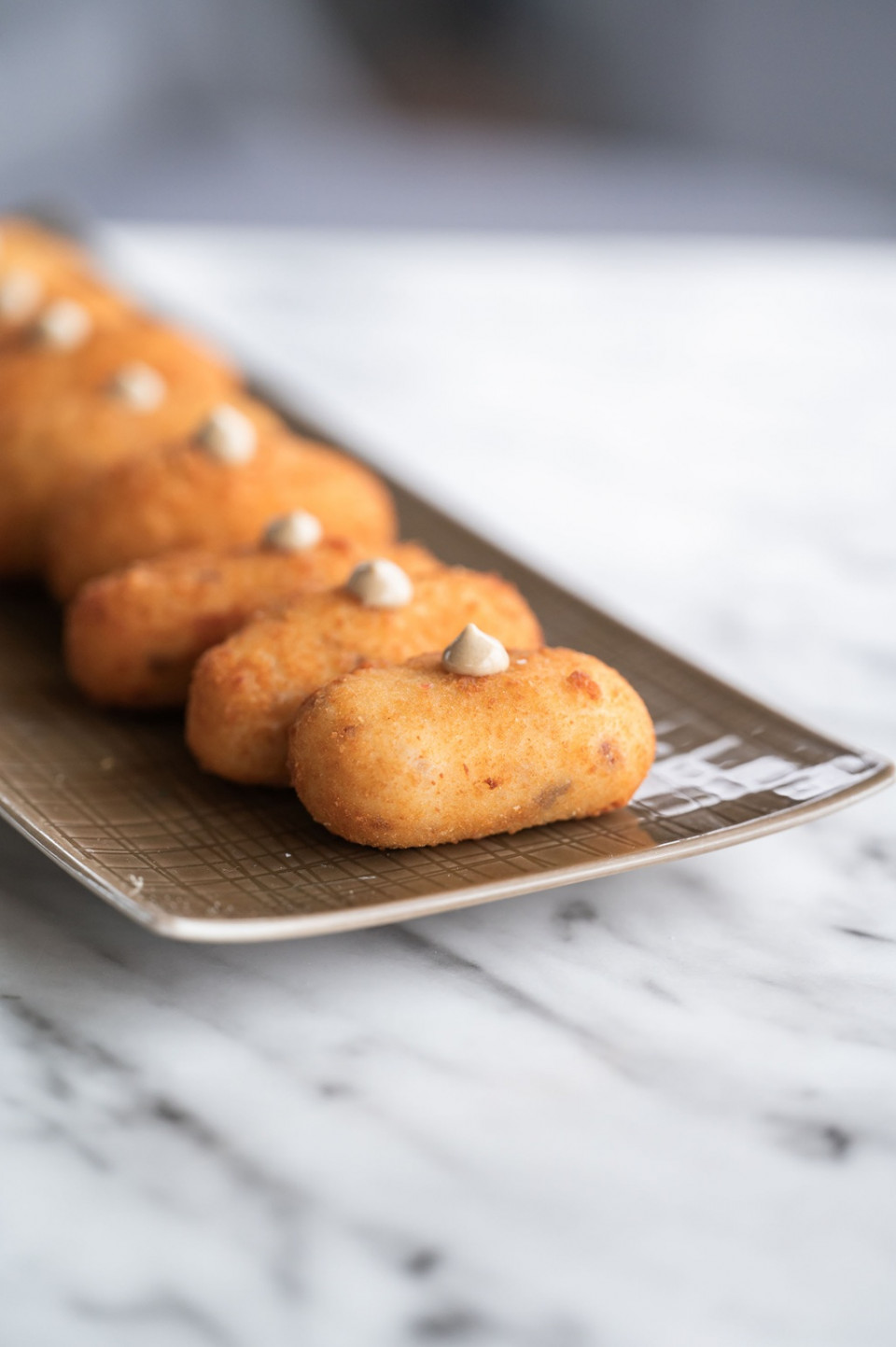 Croquetas de jamón ibérico   Inhala Terraza