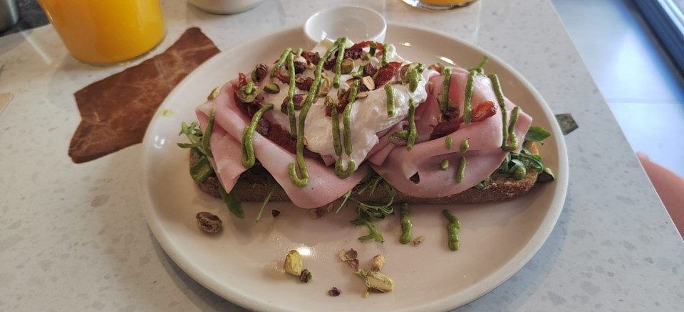Tosta de mortadela  Beik Beik