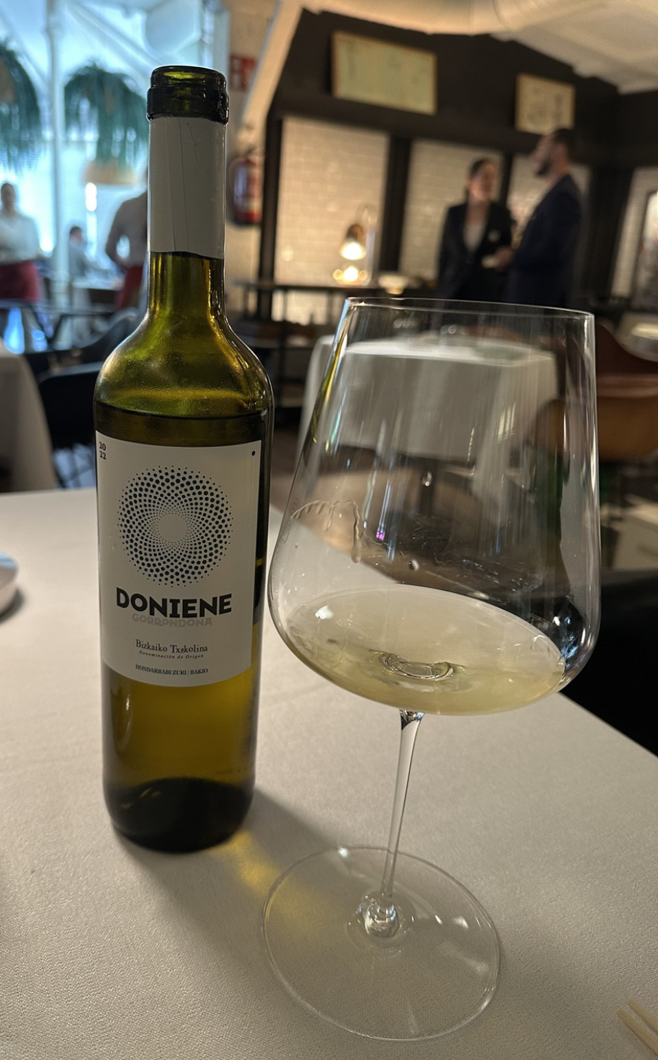 Txakoli Doniene Gorrondona