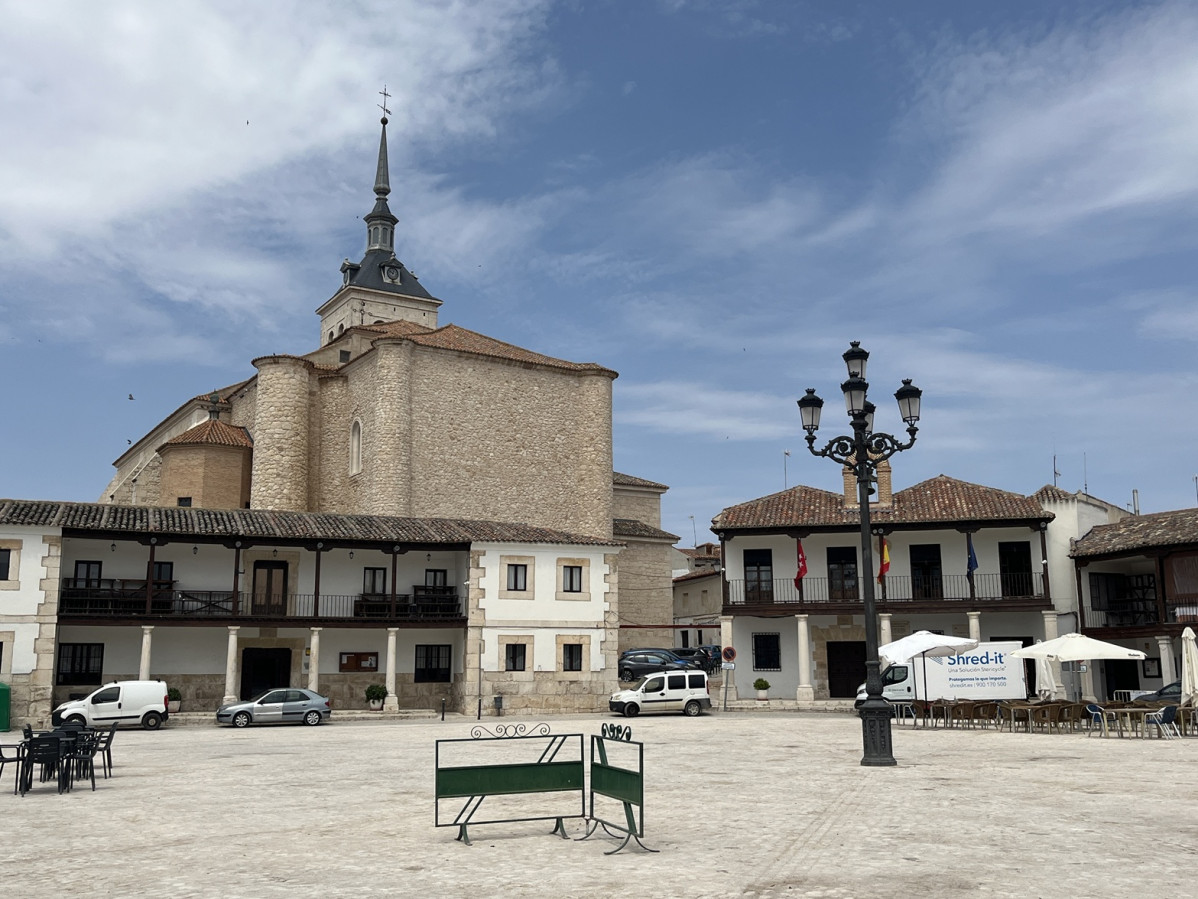 Colmenar de Oreja, Plaza Mayor. Pu00f3sito y Ayuntamiento, @Susana Avila