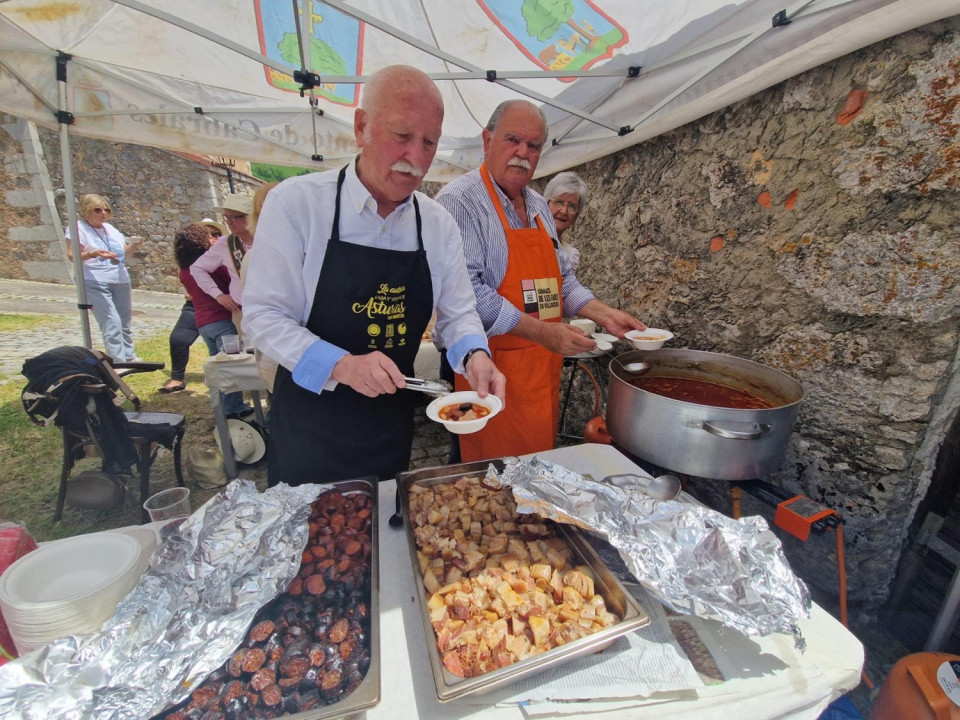 Preparando las viandas