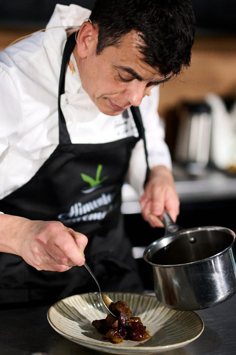 Rubu00e9n Hornero, chef del restaurante extremeu00f1o Abadu00eda de Yuste