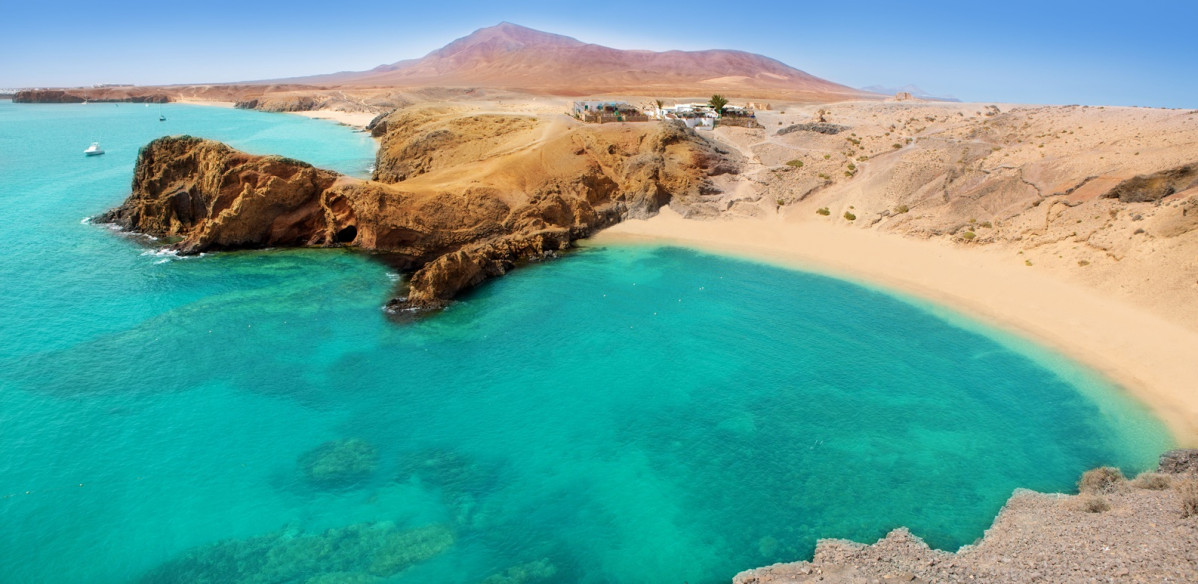 Playa de Papagayo, Lanzarote (Canarias)