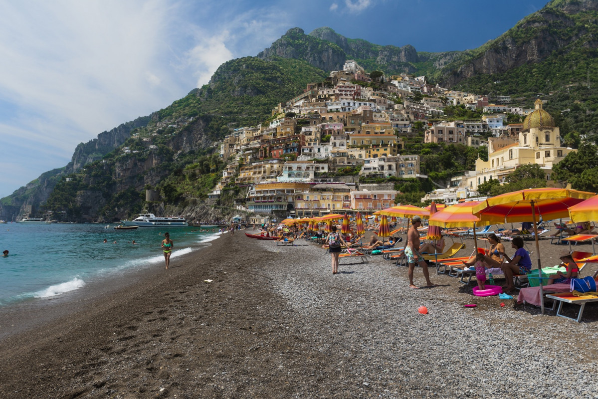 Playa de Marina Grande, Positano, Campania (Italia) 1